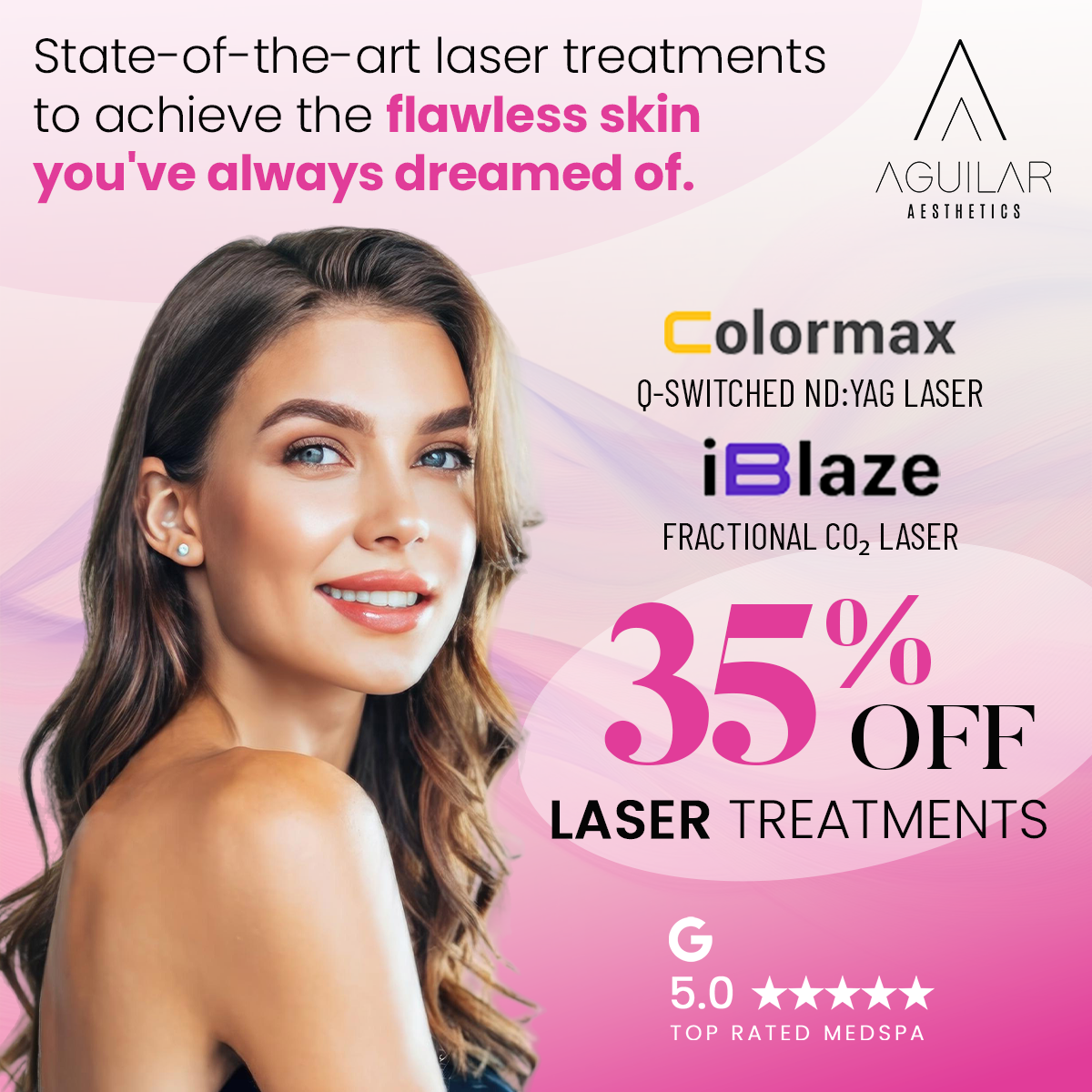iBlaze CO2 Laser Resurfacing & Colormax Q-Switch Laser Offer